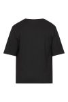 Sisters Point - T-shirt - Heka-Loose.SS - Black/Ruby