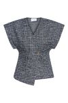Sisters Point - Bluse - EVELA-VE1 - Black Check