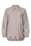 Sisters Point - Skjorte - Istea-SH4 - Brown/Cream