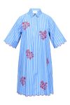 Sisters Point - Kjole - Edina-DR2 - Blue Stripes