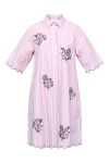 Sisters Point - Kjole - Edina-DR2 - Mauve Stripes