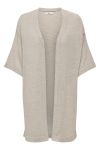 JDY - Kimono - Shine Life L/S Open Kimono - Tapioca