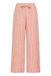 Ichi - Bukser - Foxa Striped Beach PT - Azalea Stripe (Levering midt april)