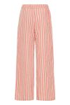 Ichi - Bukser - Foxa Striped Beach PT - Azalea Stripe (Levering midt april)