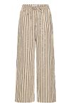 Ichi - Bukser - Foxa Striped Beach PT - Meteorite Stripe (Levering midt april)