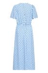 Ichi - Kjole - Zabby DR - Graphic Dot/Powder Blue