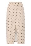 Ichi - Nederdel - Kate Dot Long Skirt - Kate Dot Print
