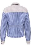Ichi - Skjorte - Blair SH - Blue/Dancer Checks