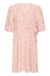 Ichi - Kjole - Kala Dress - Chalk Pink w.Pink flower