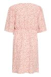Ichi - Kjole - Kala Dress - Chalk Pink w.Pink flower