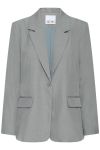 Ichi - Blazer - Fava Long Bl - Grey melange