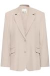 Ichi - Blazer - Fava Oversize - Dove Melange