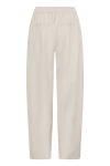 Ichi - Bukser - Fava Barrel - Dove Melange