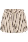 Ichi - Shorts - Foxa Shorts Striped - Meteorite Stripe (Levering midt april)