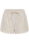 Ichi - Shorts - Foxa Shorts Striped - Placid Blue Stripe (Levering midt april)