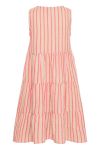 Ichi - Kjole - Foxa SL DR Striped - Azalea Stripe (Levering midt april)