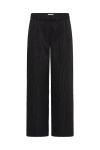 Ichi - Bukser - IH Ilyana PA - Black/Birch Pinstripe