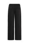 Ichi - Bukser - IH Ilyana PA - Black/Birch Pinstripe