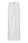 Pieces - Jeans - Selma HW Wide Jeans - Bright White