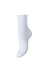 Pieces - Strømpe - Afia Socks - Bright White