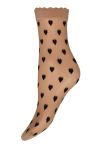Hype The Detail - Strømper - Socks Hearts 20d - Golden