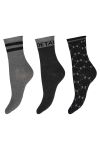 Hype The Detail - Strømper - Socks 3-pack - Multifarvet Grå