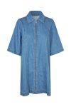 Global Funk - Kjole - Mira zip-G - Mid vintage blue