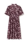 Noella - Kjole - N-Ruth Dress - Deja Burgundy Print
