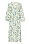Noella - Kjole - Lilith Maxi Dress - Deja Yellow Print