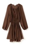 Noella - Kjole - N-Mariel Dress - Chocolate (Levering midt april)