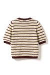 Noella - Top - N-Maylin Knit - Dinah Brown Stripe