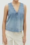 MbyM - Top - Louisana-M - Light Blue Brushing (Levering midt marts)