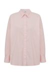MbyM - Skjorte - Brisa Boxy-M - Pale Pink Sugar Stripe