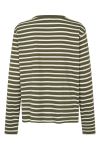 MbyM - Bluse - Suvi-M - Olive Sugar Stripe