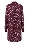 Nümph - Kjole - Livy Shirt Dress - Winetasting