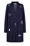Nümph - Kjole - Chiku Dress - Dark Blue Denim 