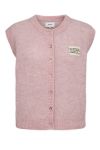 Nümph - Vest - Riette Check Vest - Pink Lady (Levering midt juni)