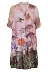 Nümph - Kjole - Forest Dress - Pink Lady (Levering midt juni)