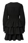 Pieces - Kjole - Monika LS Short Dress - Black