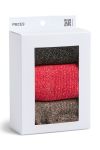 Pieces - Strømper - Sebby Xmas Frill Sock 3 Pack - Black