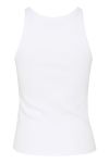 Gestuz - Top - GZdrew Rhinestone Logo Tank - Bright White