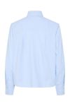 Y.A.S - Skjorte - Yas Oxa Ls Tie Neck Shirt S. - Clear Sky
