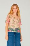 A-View - Bluse - Fuschia Blouse - Sand/Peach 
