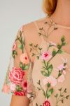 A-View - Bluse - Fuschia Blouse - Sand/Peach 