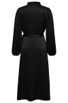 A-View - Kjole - Peony Long Sleeve Dress - Black