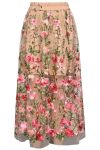A-View - Nederdel - Fuschia Skirt - Sand/Peach