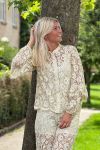 A-View - Skjorte - Alaia Lace Shirt - Sand