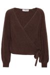 A-View - Strik - Paris Wrap Cardigan - Brown
