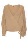 A-View - Strik - Paris Wrap Cardigan - Camel