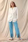 A-View - Bukser - Caja Pants - Light Blue